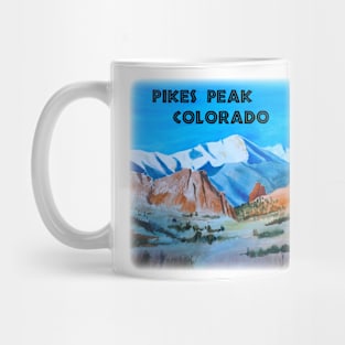 Pikes Peak Colorado Mug